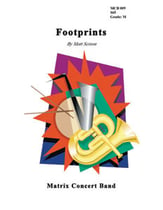 Footprints Concert Band sheet music cover